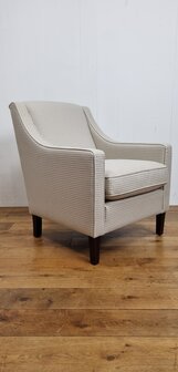 Fauteuil strak Engelse traditioneel model